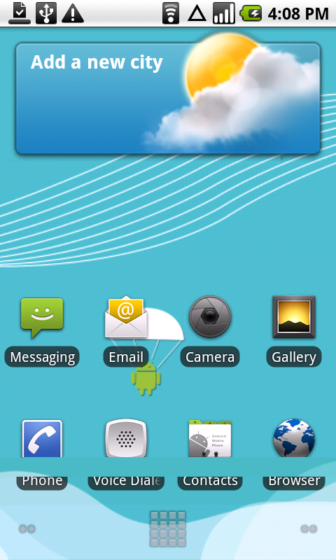 Free Animated Weather Wallpaper For Android - Android Eclair Home Sreen ...