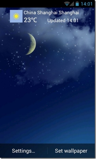 animated weather wallpaper,sky,atmosphere,moon,text,screenshot