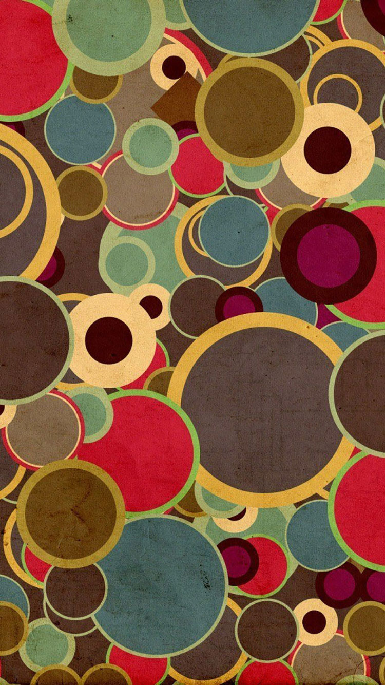 retro phone wallpaper,pattern,circle,design,visual arts,tile