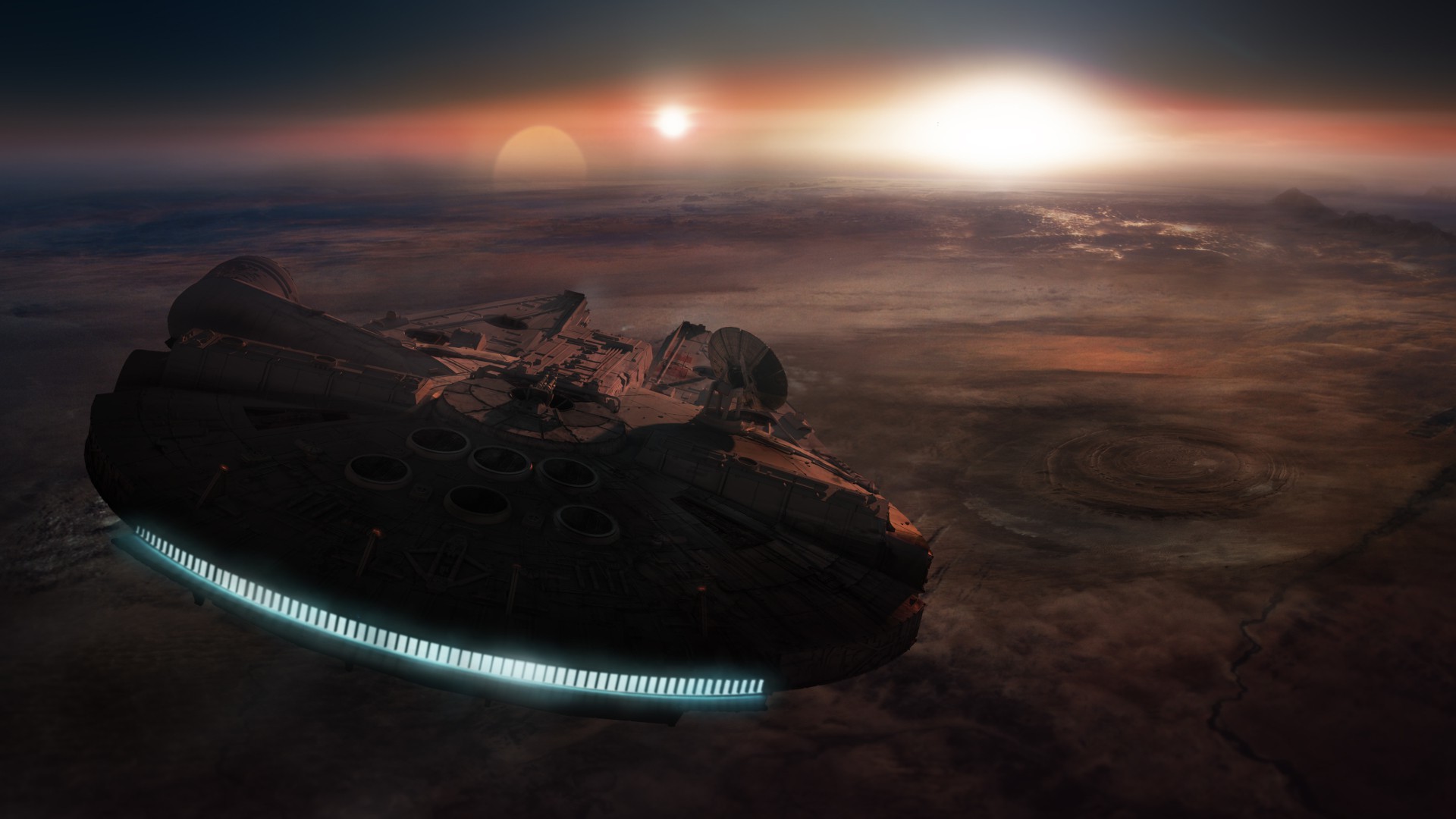 millenium falcon wallpaper,cielo,spazio,spazio,atmosfera,oggetto astronomico