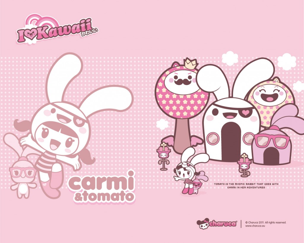 kawaii wallpaper desktop,karikatur,rosa,text,illustration,design