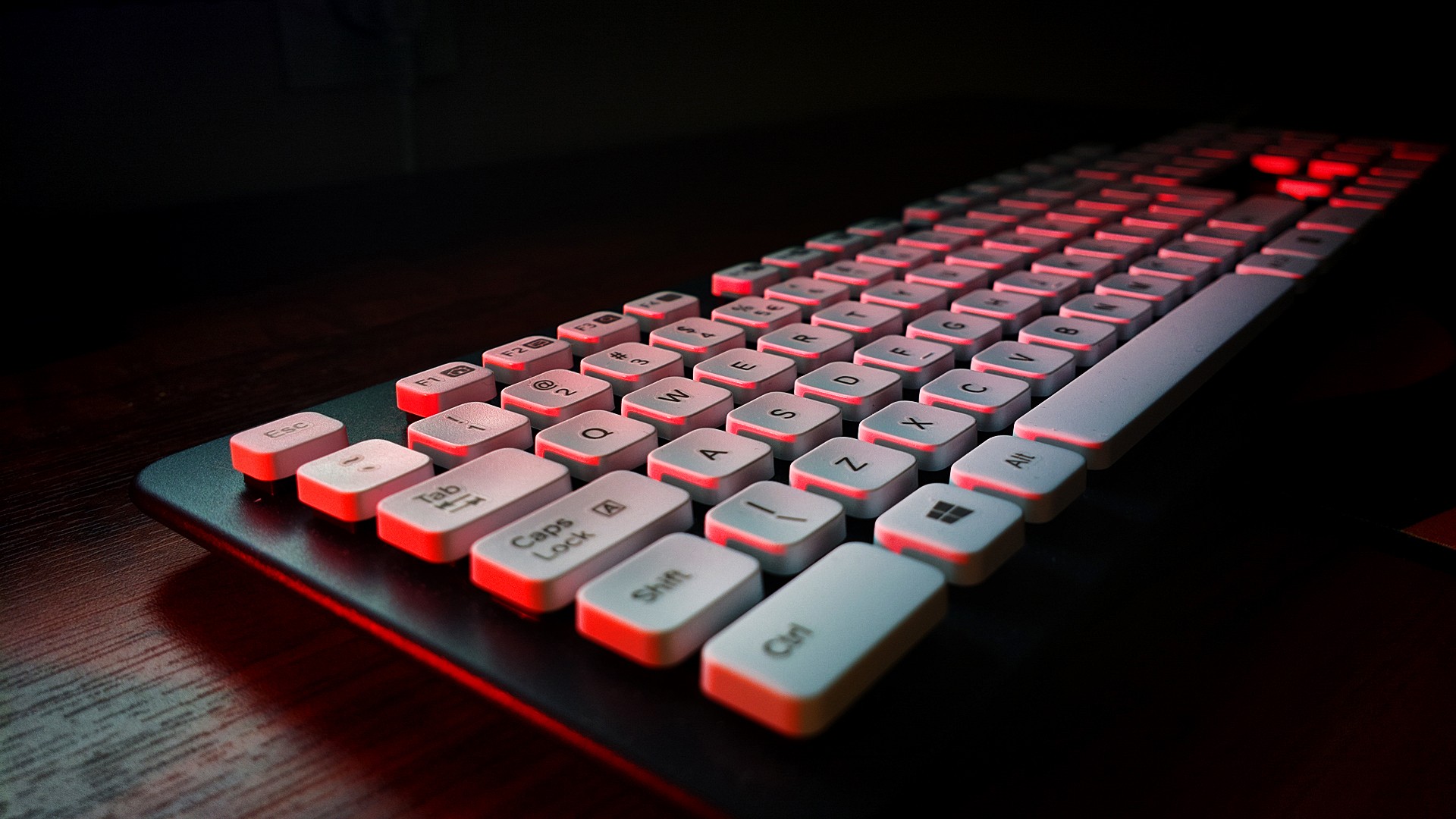 tastatur hintergrund hd,computer tastatur,rot,technologie,büroausstattung,licht