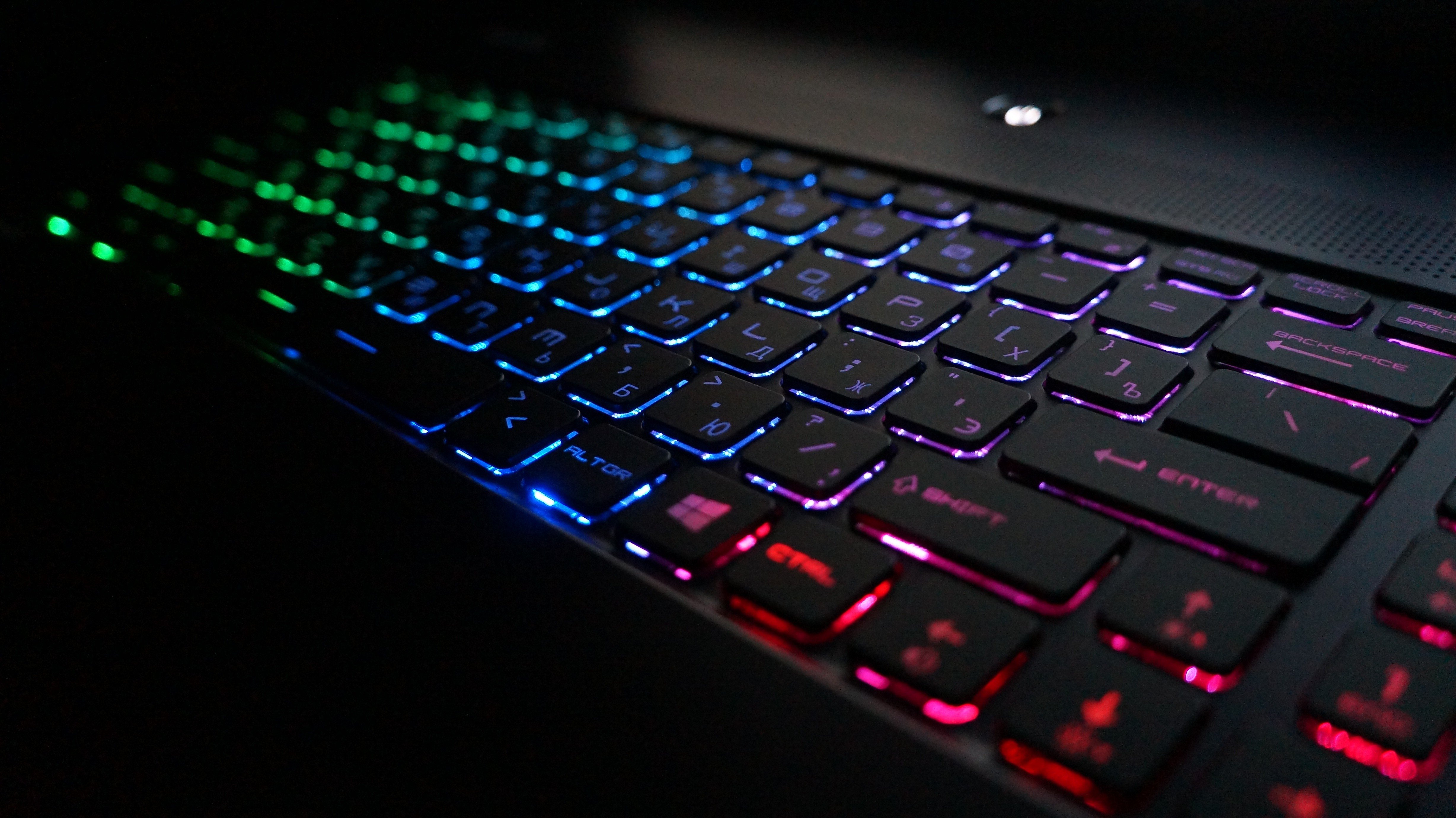 tastatur hintergrund hd,computer tastatur,blau,rot,licht,computerhardware
