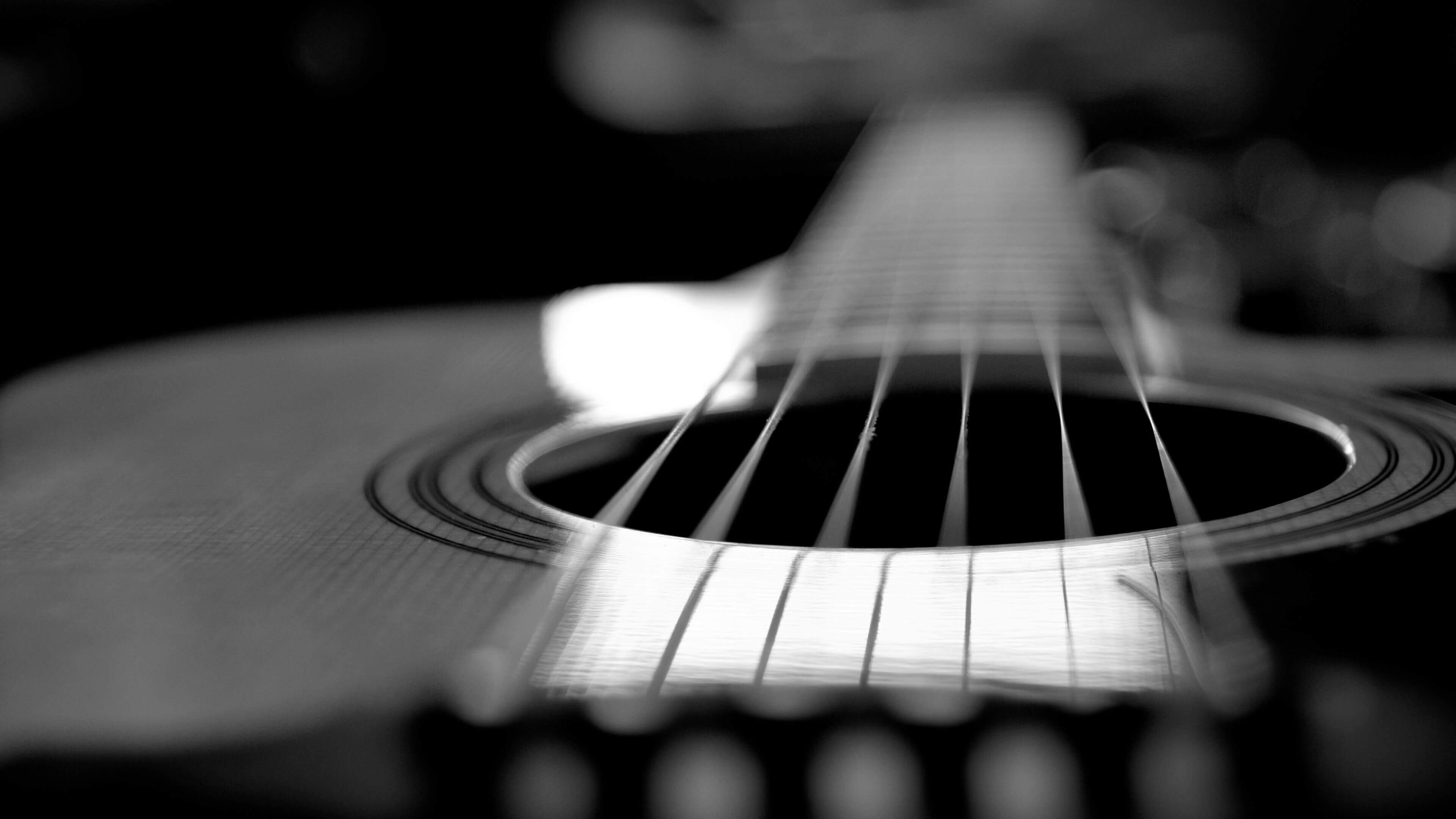 黒ギターの壁紙,ギター,アコースティックギター,黒,撥弦楽器,楽器