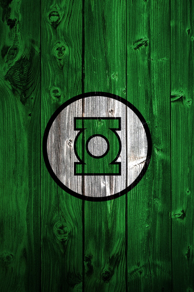그린 랜턴 아이폰 배경 화면,초록,나무,폰트,번호,삽화