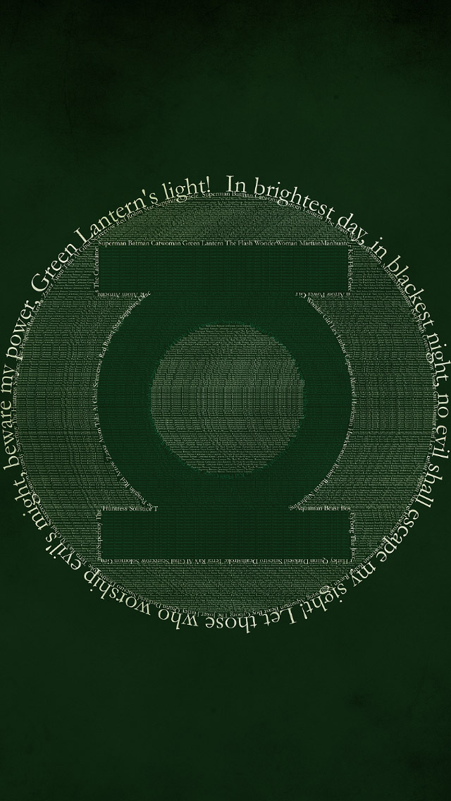 green lantern iphone wallpaper,green,circle,stadium,outerwear,font