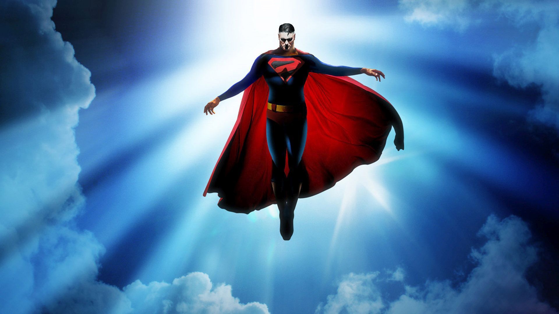 superman wallpaper hd per android,superuomo,supereroe,personaggio fittizio,cielo,lega della giustizia
