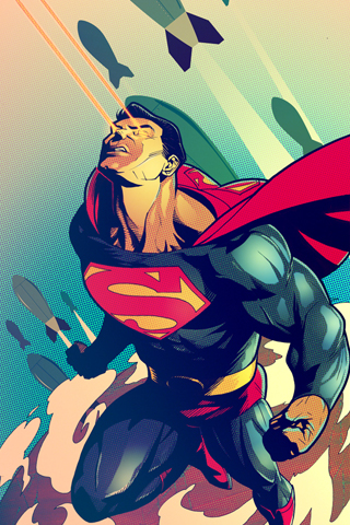 superman wallpaper hd para android,superhéroe,personaje de ficción,dibujos animados,héroe,liga de la justicia