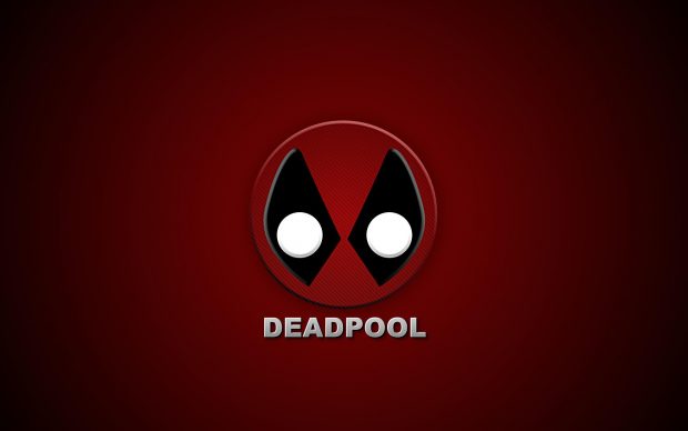 deadpool logo wallpaper,rot,erfundener charakter,totes schwimmbad,superheld,grafik