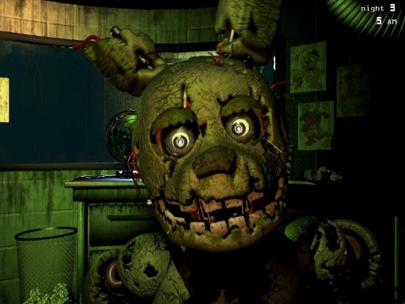 wallpapers de five nights at freddy's,green,fiction,pc game,animation,organism