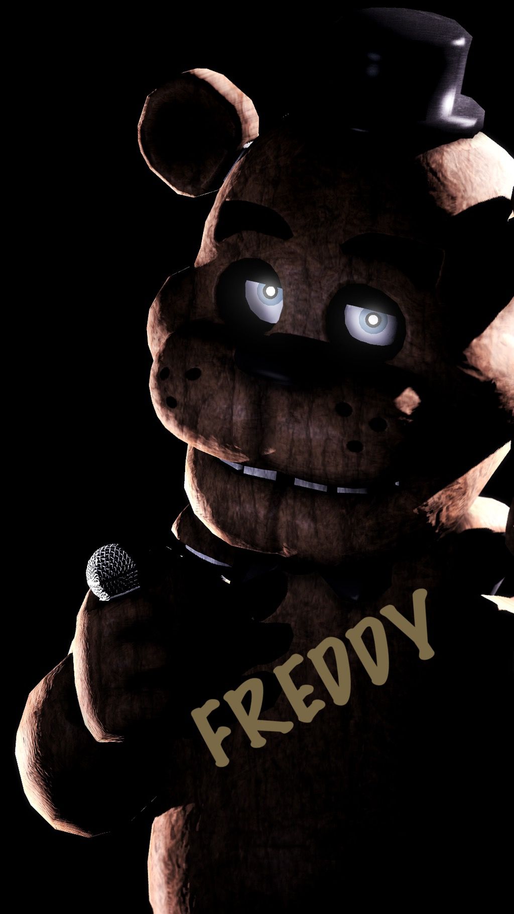 fnaf freddy tapete,erfundener charakter,animation,fiktion,dunkelheit