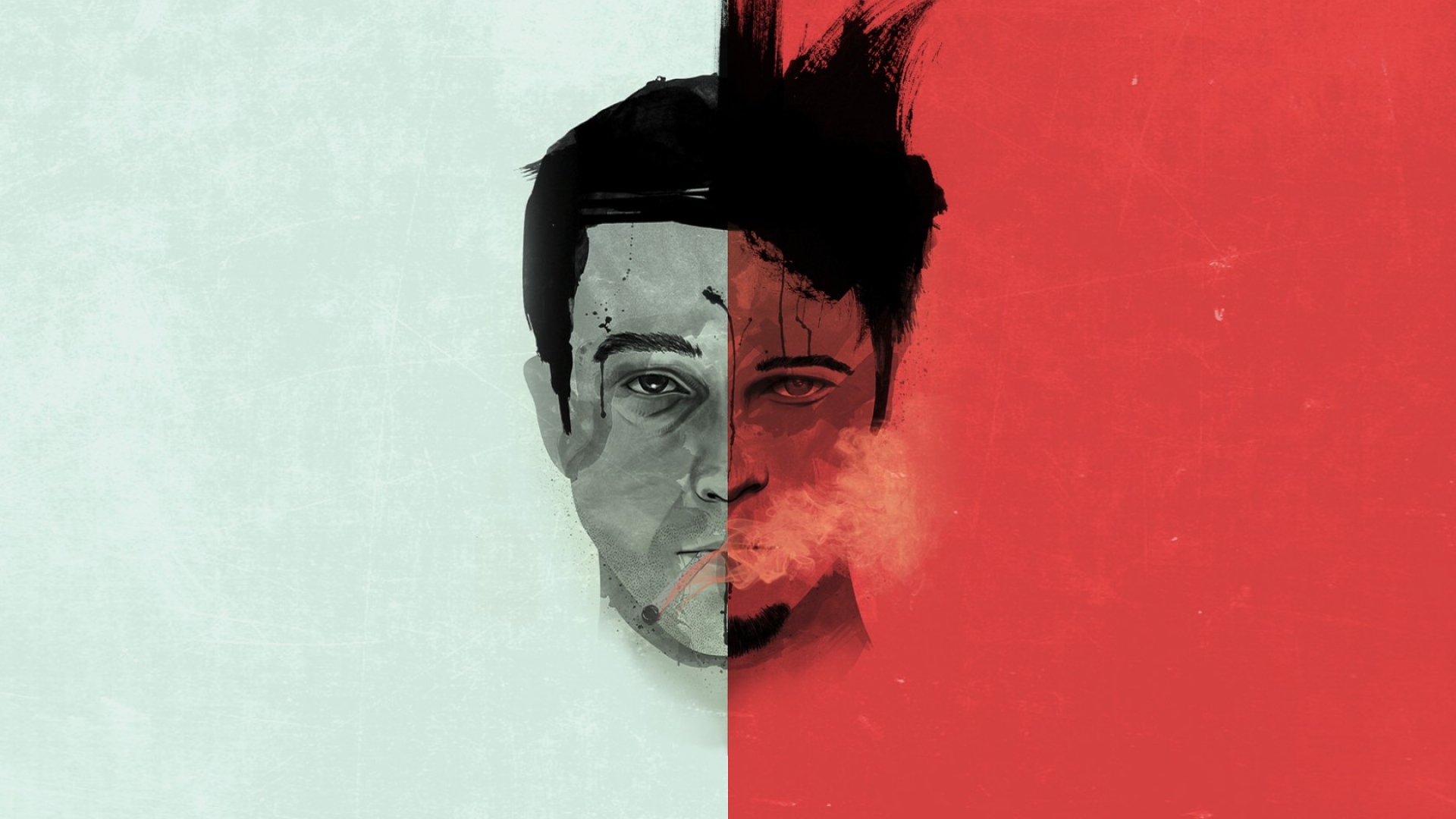 fight club wallpaper iphone,face,red,head,forehead,portrait
