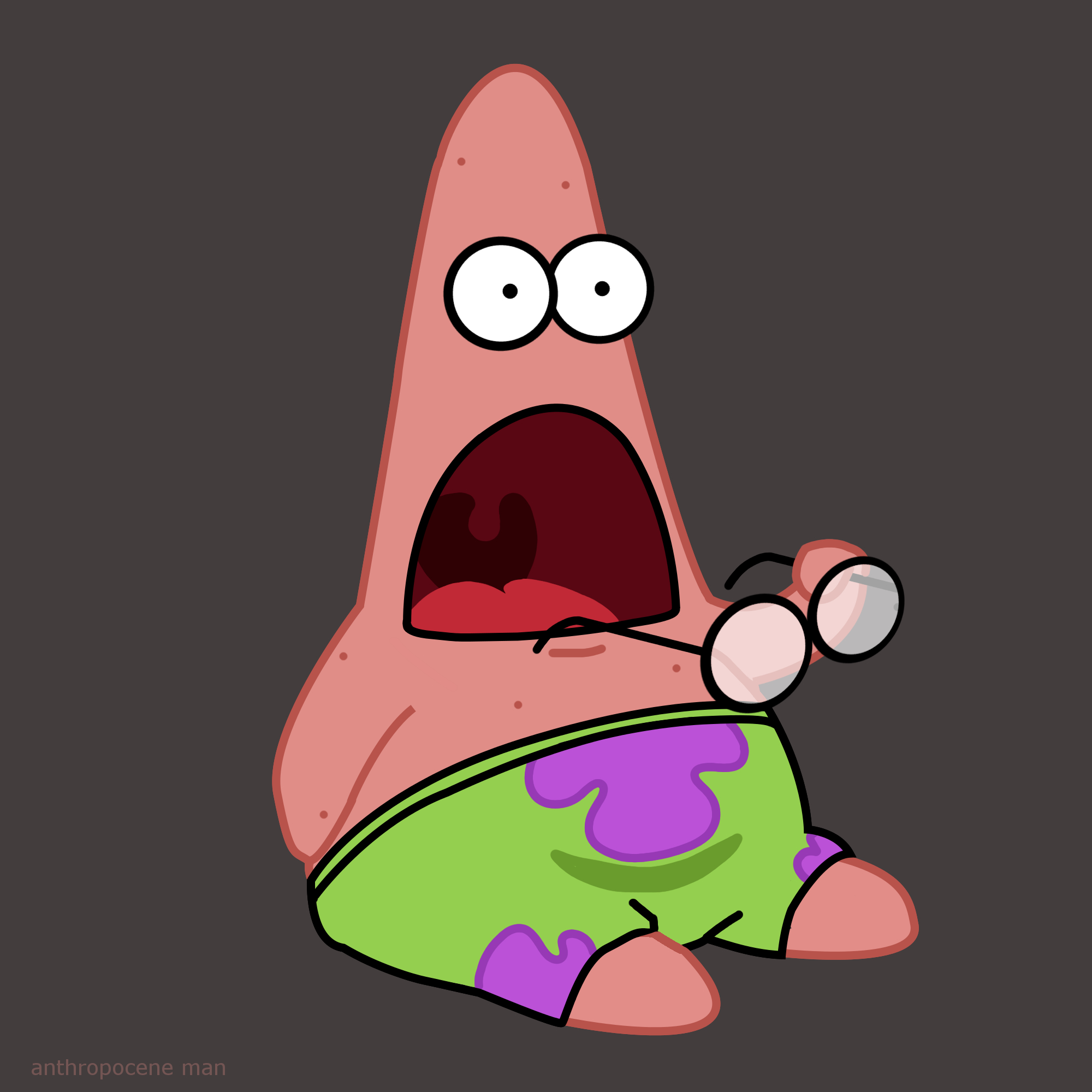 patrick star wallpaper iphone,cartoon,nose,animation,animated cartoon,illustration