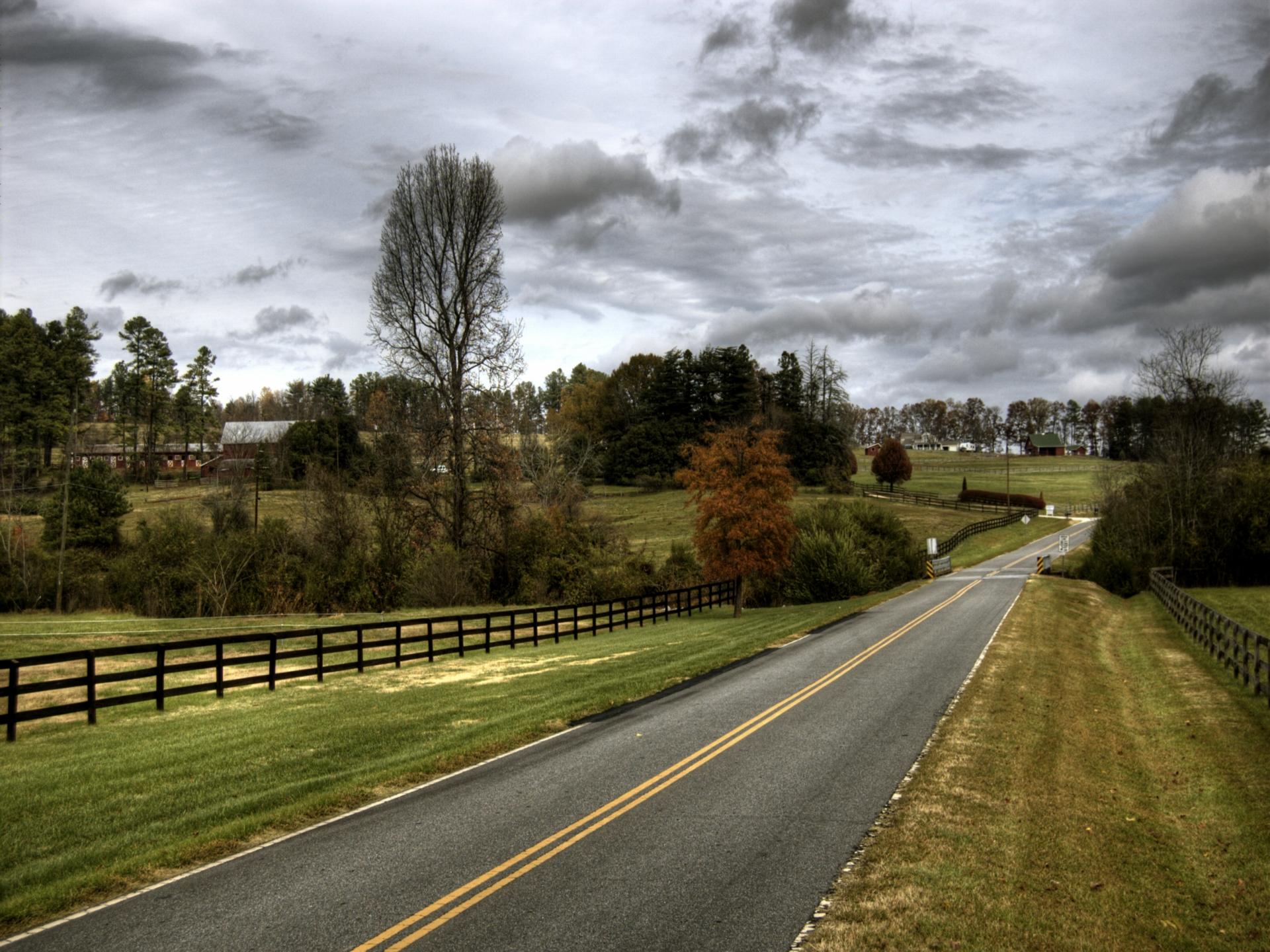 国の道路の壁紙,道路,自然の風景,空,自然,lane