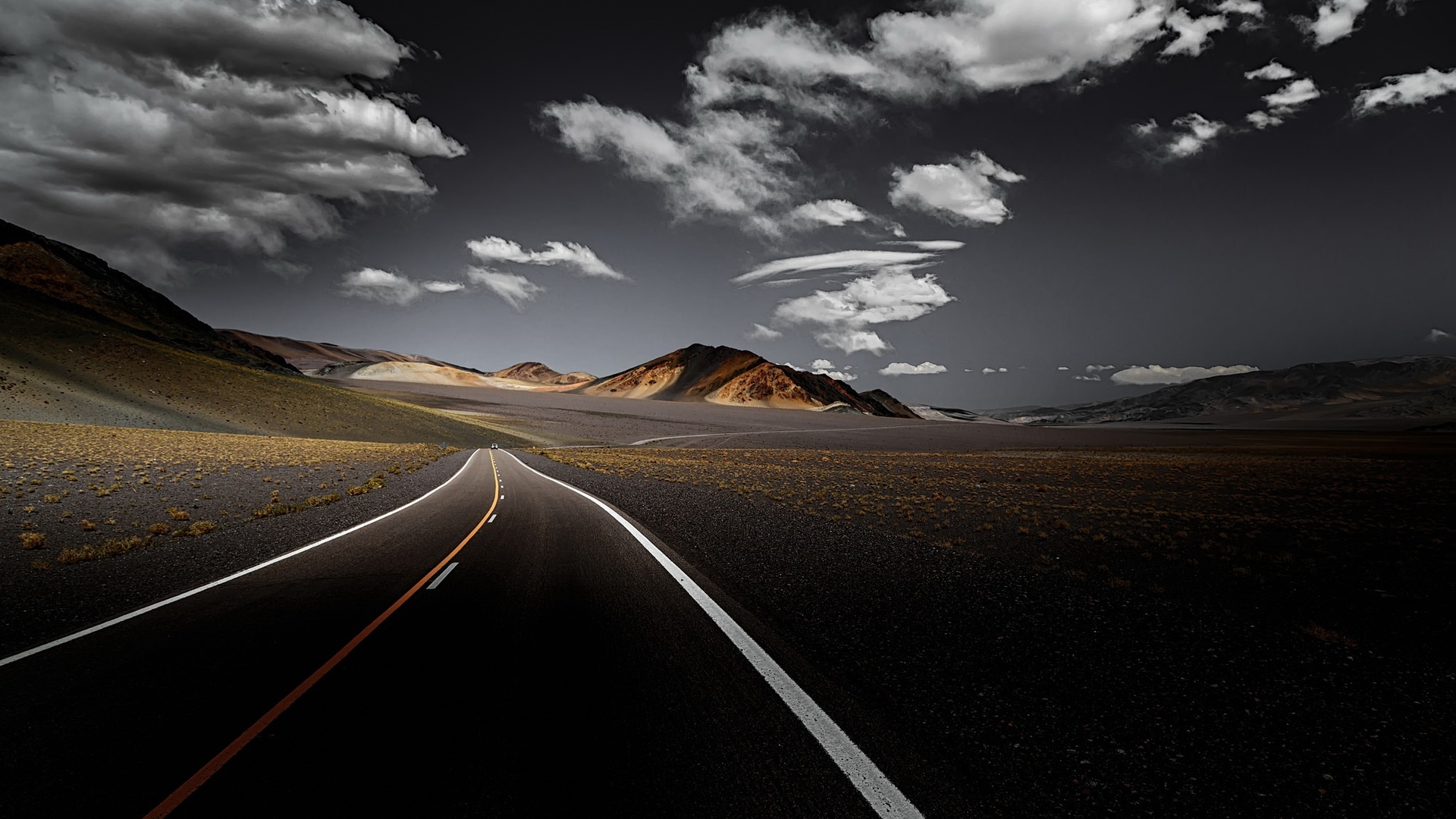 dark road wallpaper,sky,road,nature,natural landscape,highway