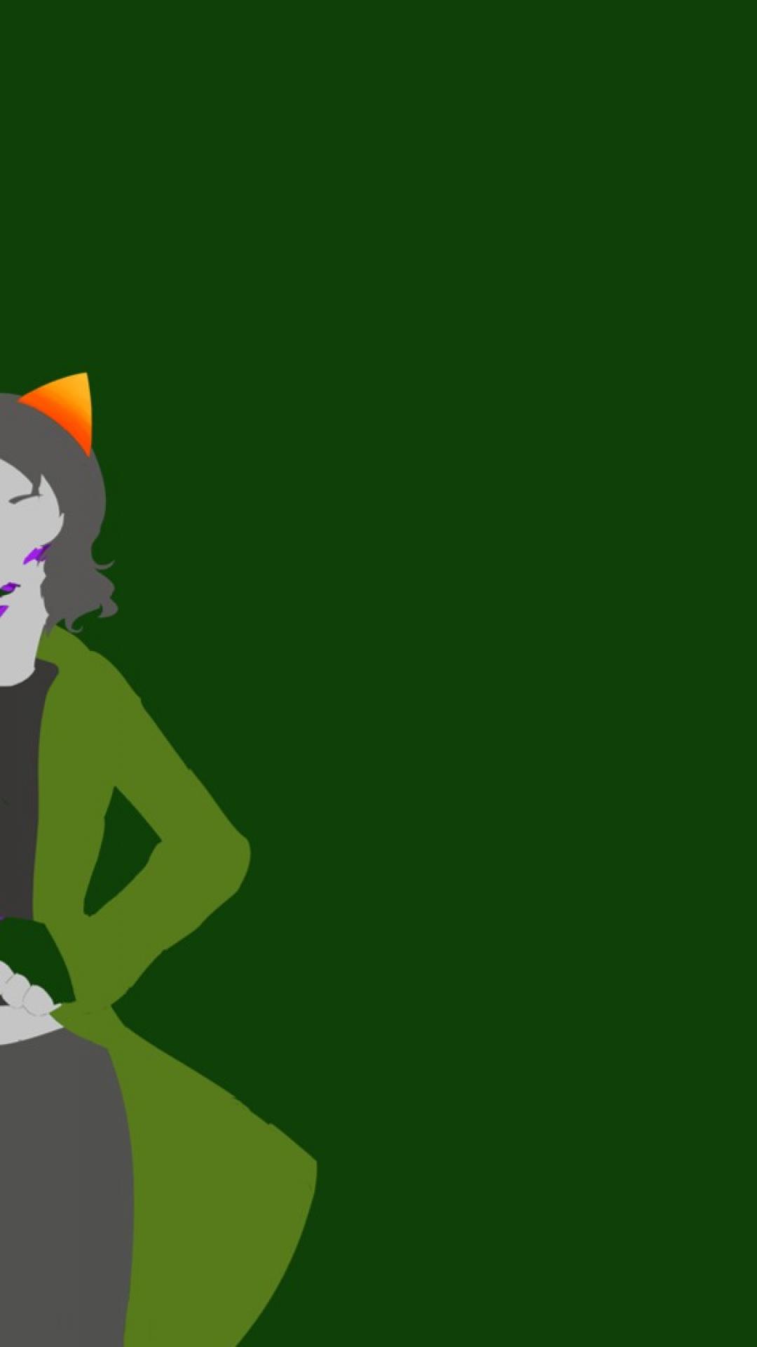 homestuck iphone wallpaper,green,cartoon,animation,fictional character
