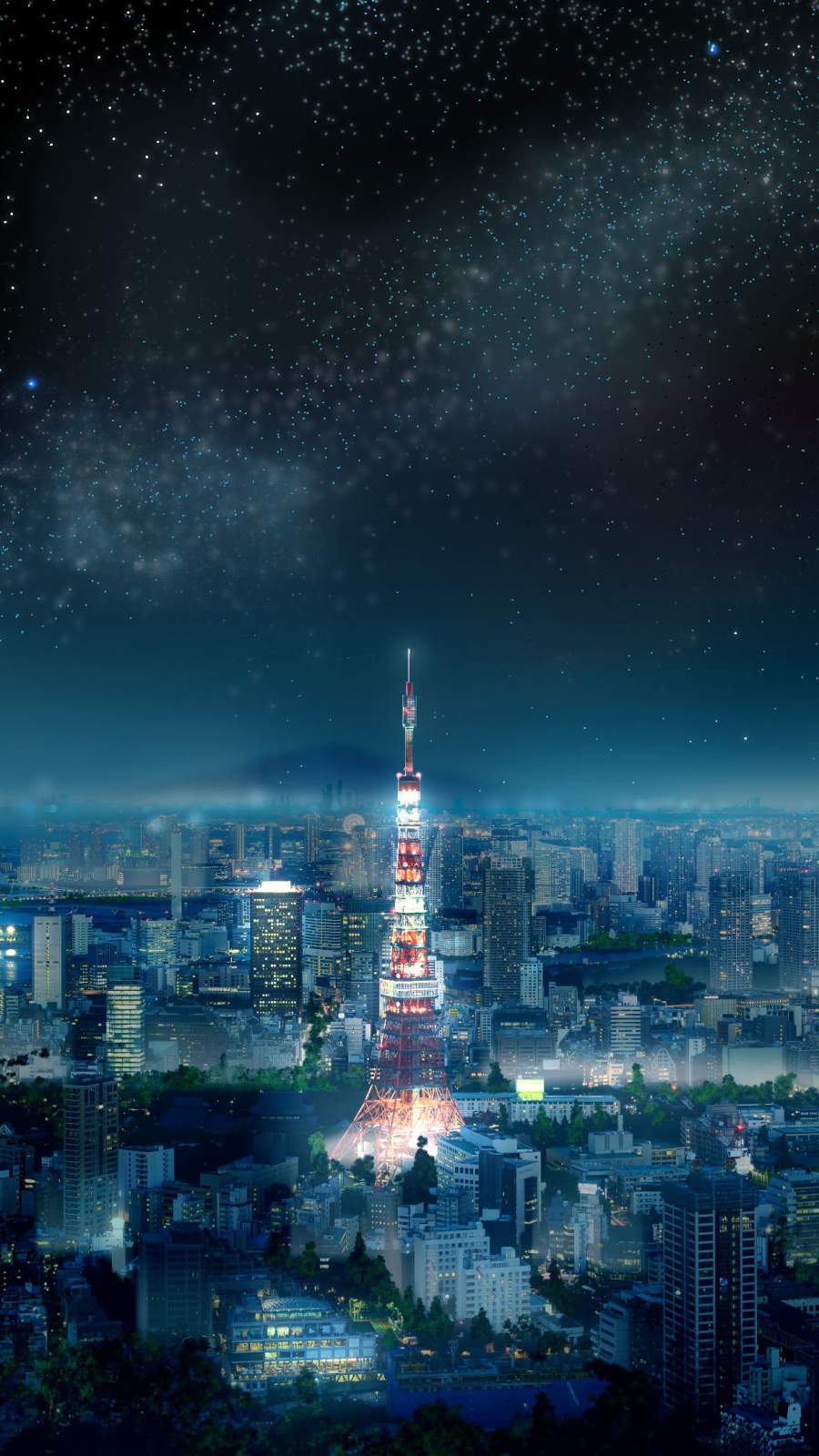 fond d'écran iphone tokyo,paysage urbain,zone métropolitaine,ville,ciel,la tour