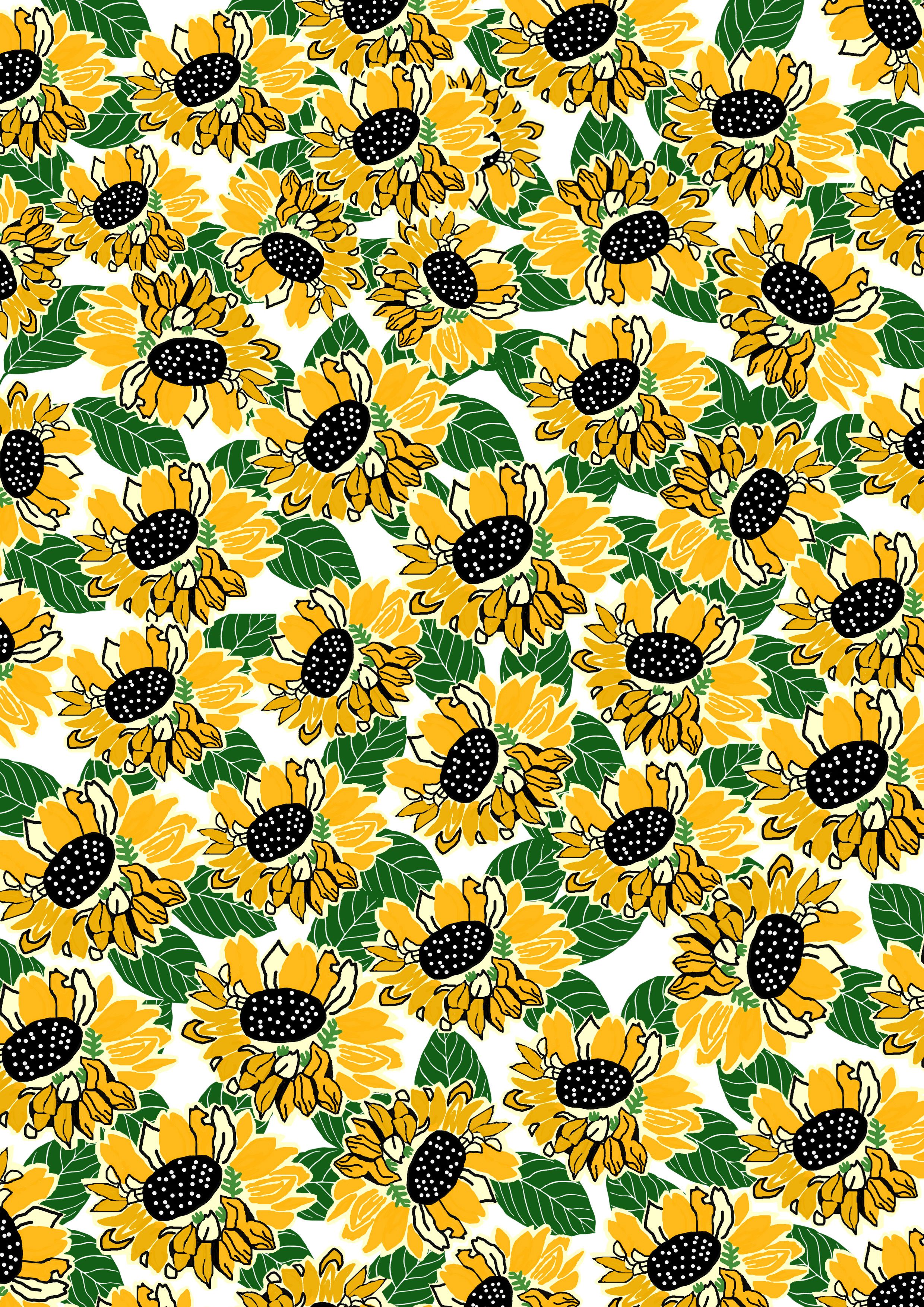 wallpaper pattern photoshop,sunflower,pattern,yellow,sunflower,flower