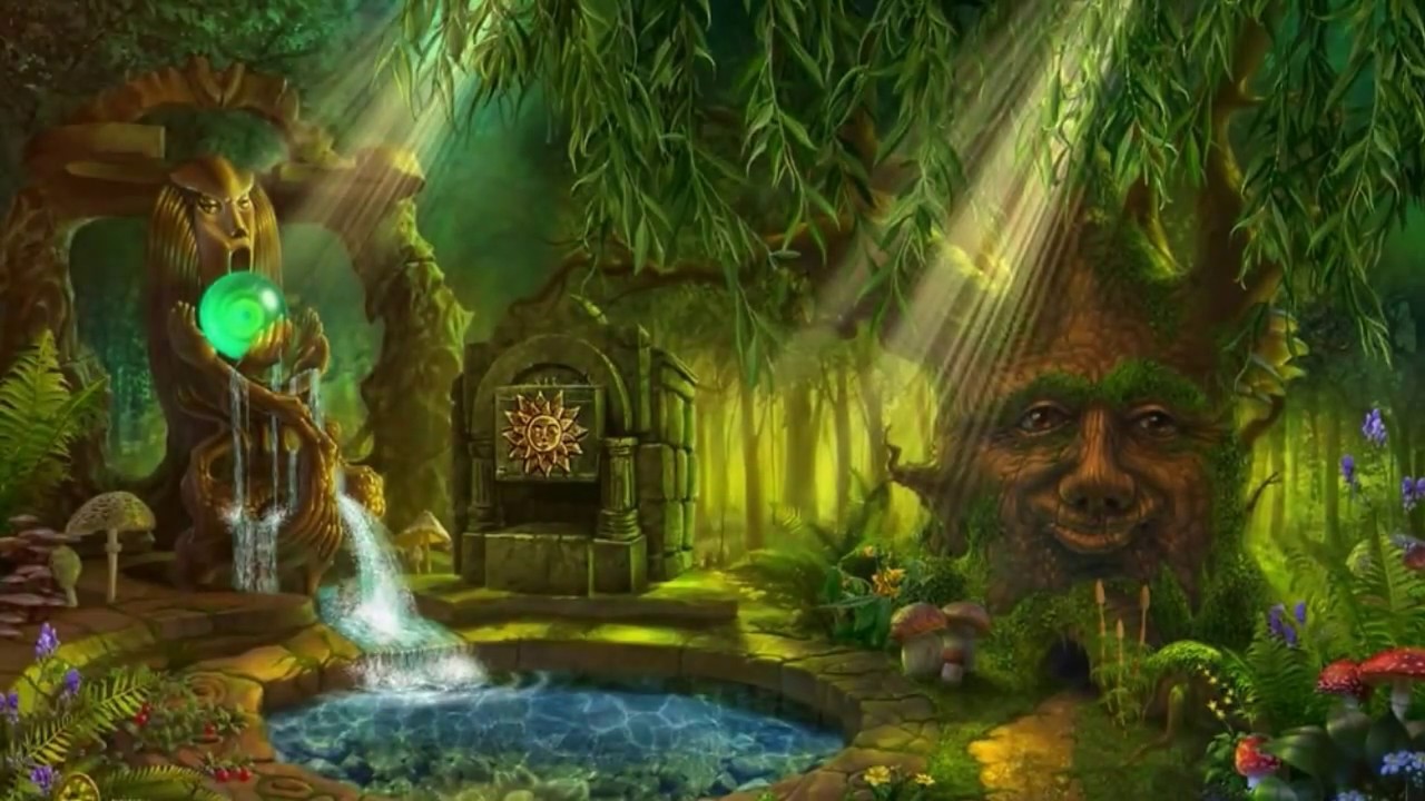 verzauberte tapete,action adventure spiel,natur,natürliche landschaft,urwald