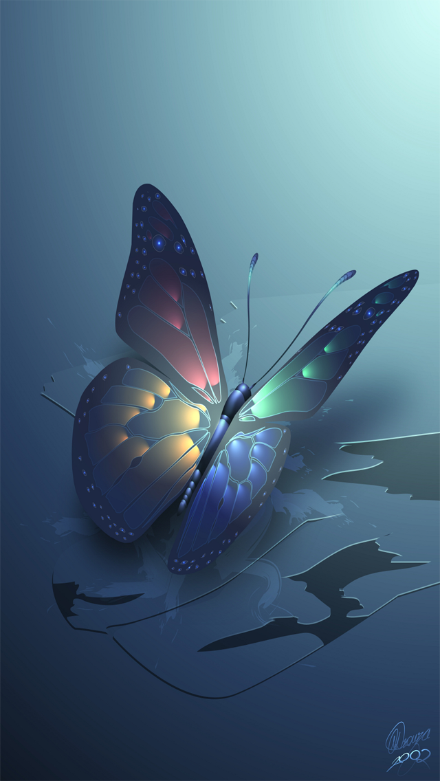 fond d'écran papillon iphone,papillon,bleu,insecte,papillons et papillons,aile