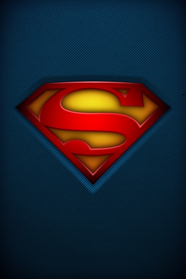 wallpaper 640x960,superman,superhero,fictional character,justice league,symbol