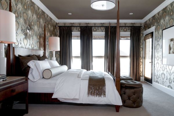 master bedroom wallpaper ideas,bedroom,room,furniture,bed,ceiling