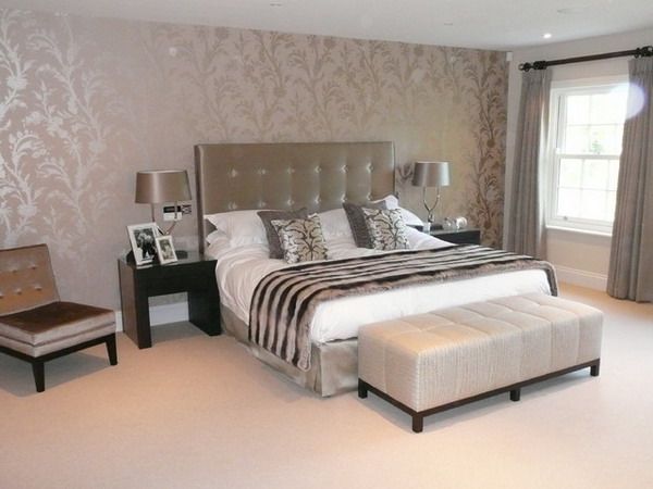 master bedroom wallpaper ideas,bedroom,bed,furniture,room,bed frame