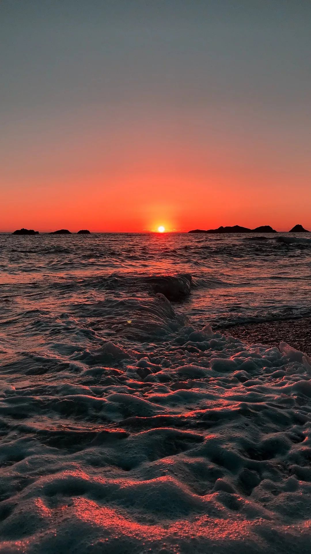 strandtapete tumblr,himmel,horizont,natur,sonnenaufgang,meer