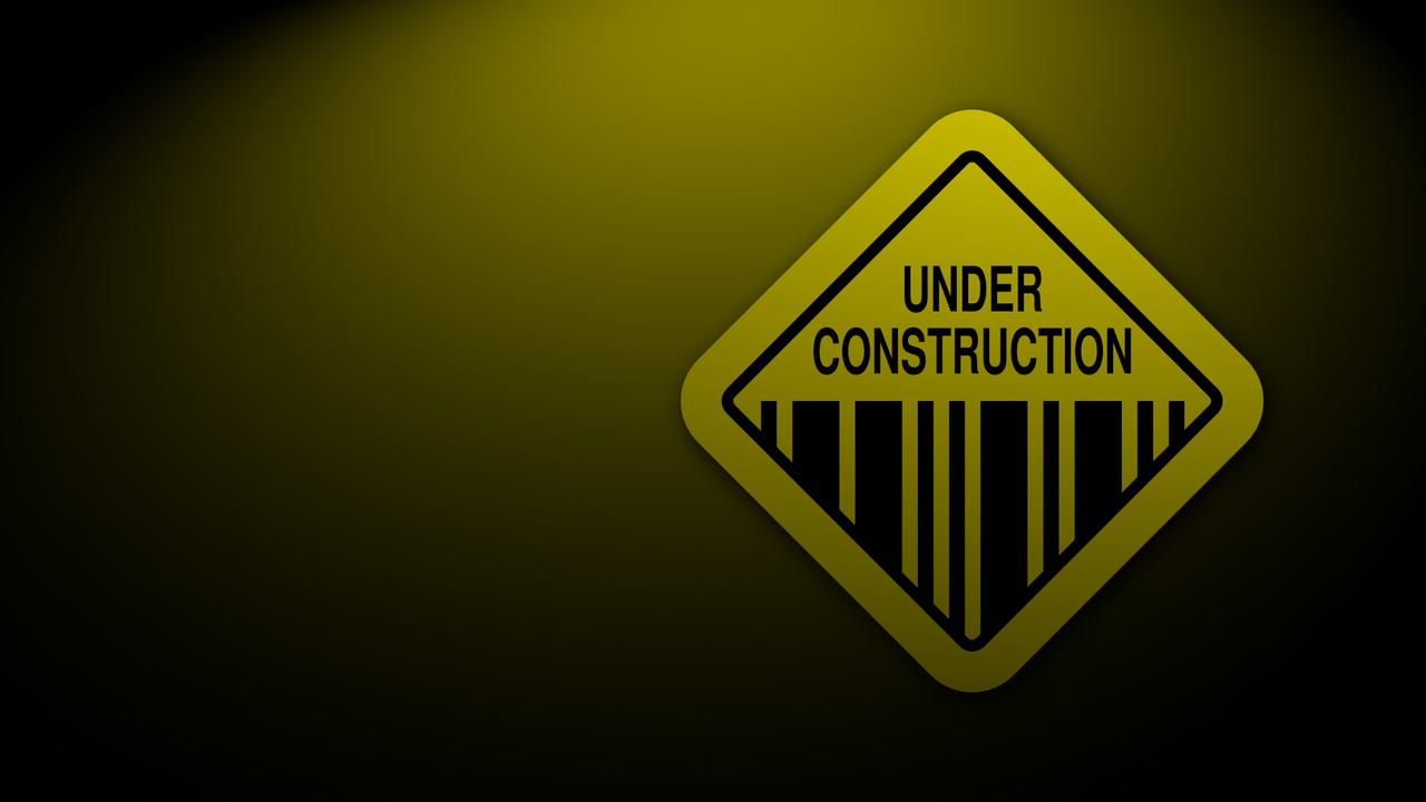Under Construction Sign Wallpaper - Driver Under Instruction Plates