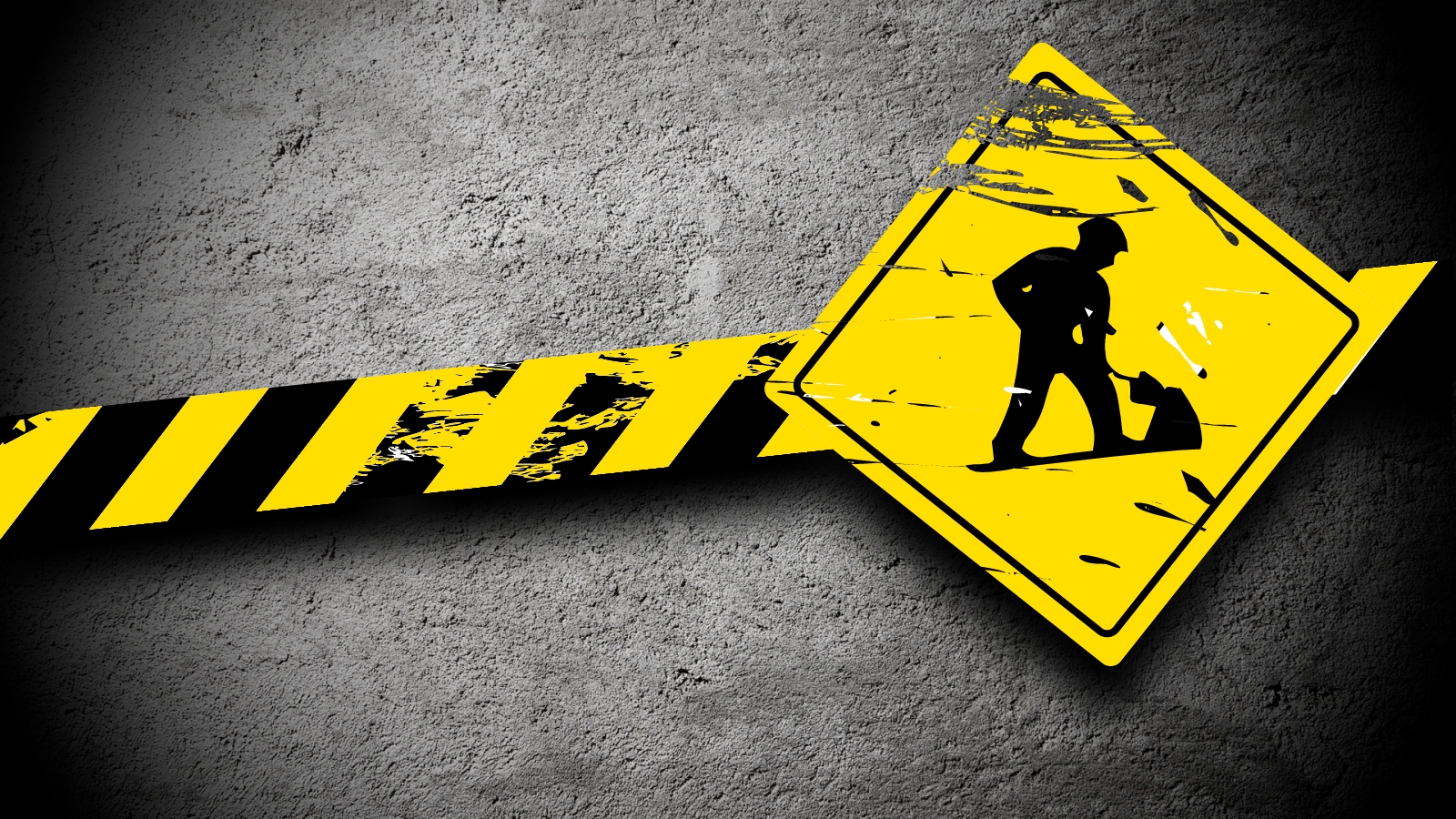 wallpaper under construction,yellow,traffic sign,sign,signage,road