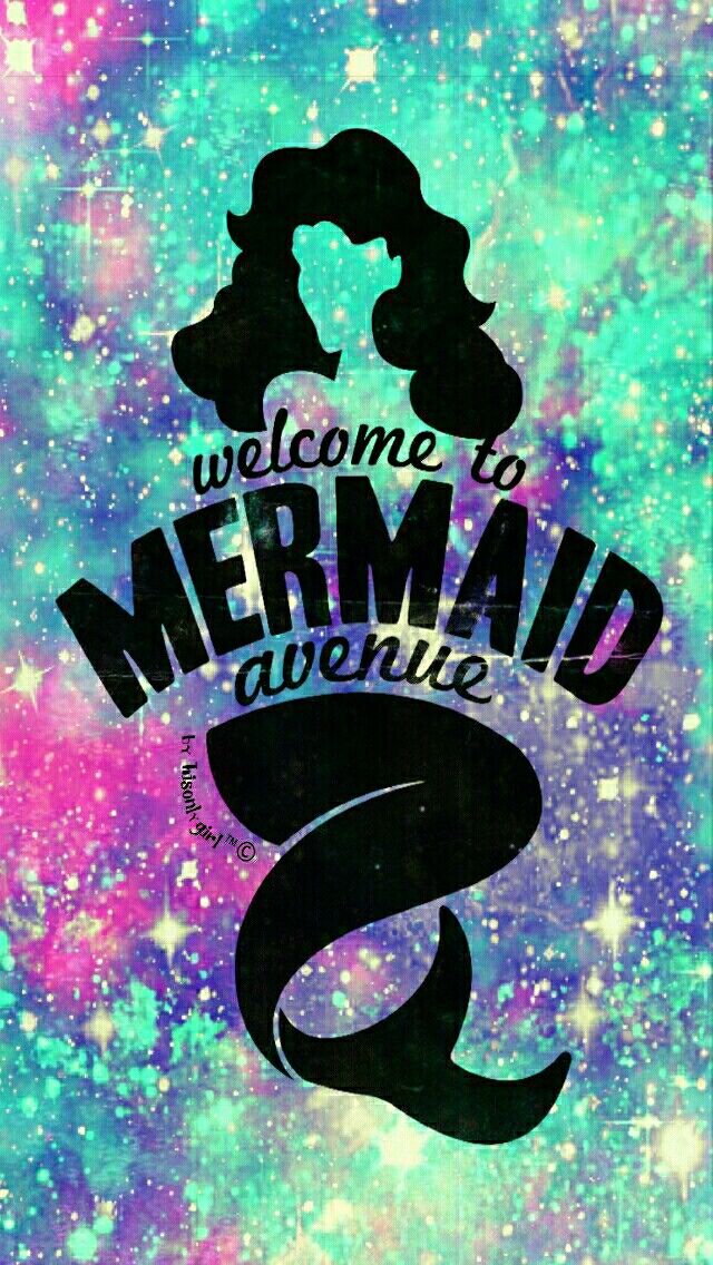 mermaid wallpaper for iphone,text,purple,font,violet,illustration