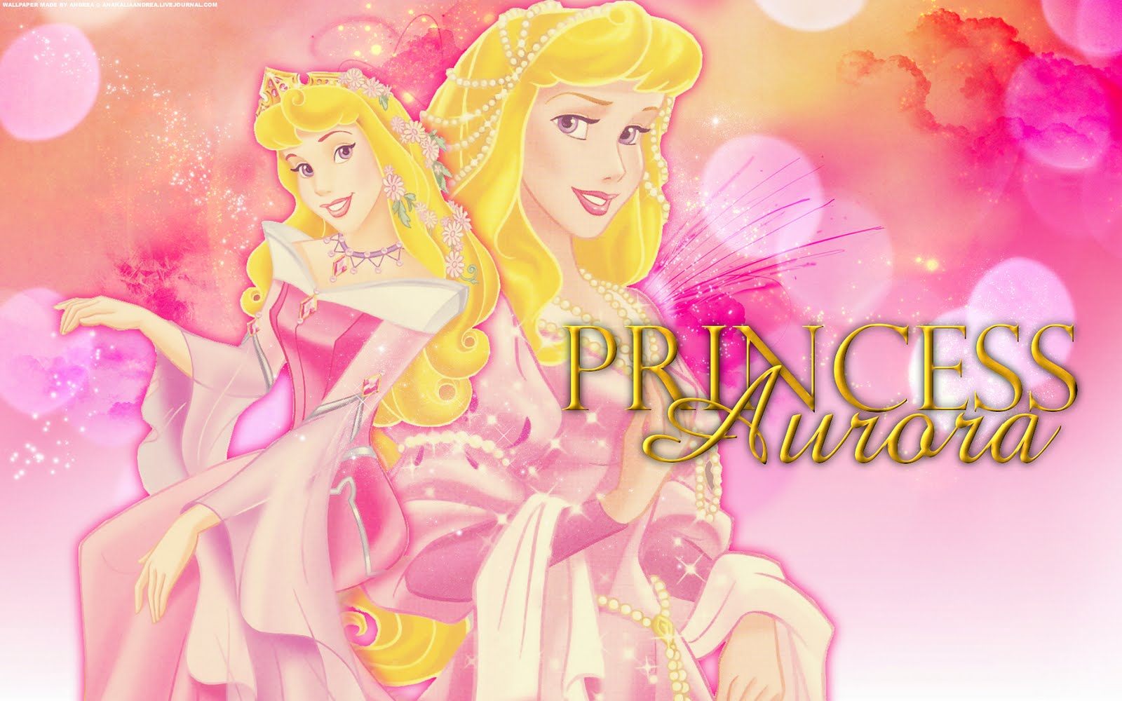 princess aurora wallpaper,pink,cartoon,fictional character,illustration,anime