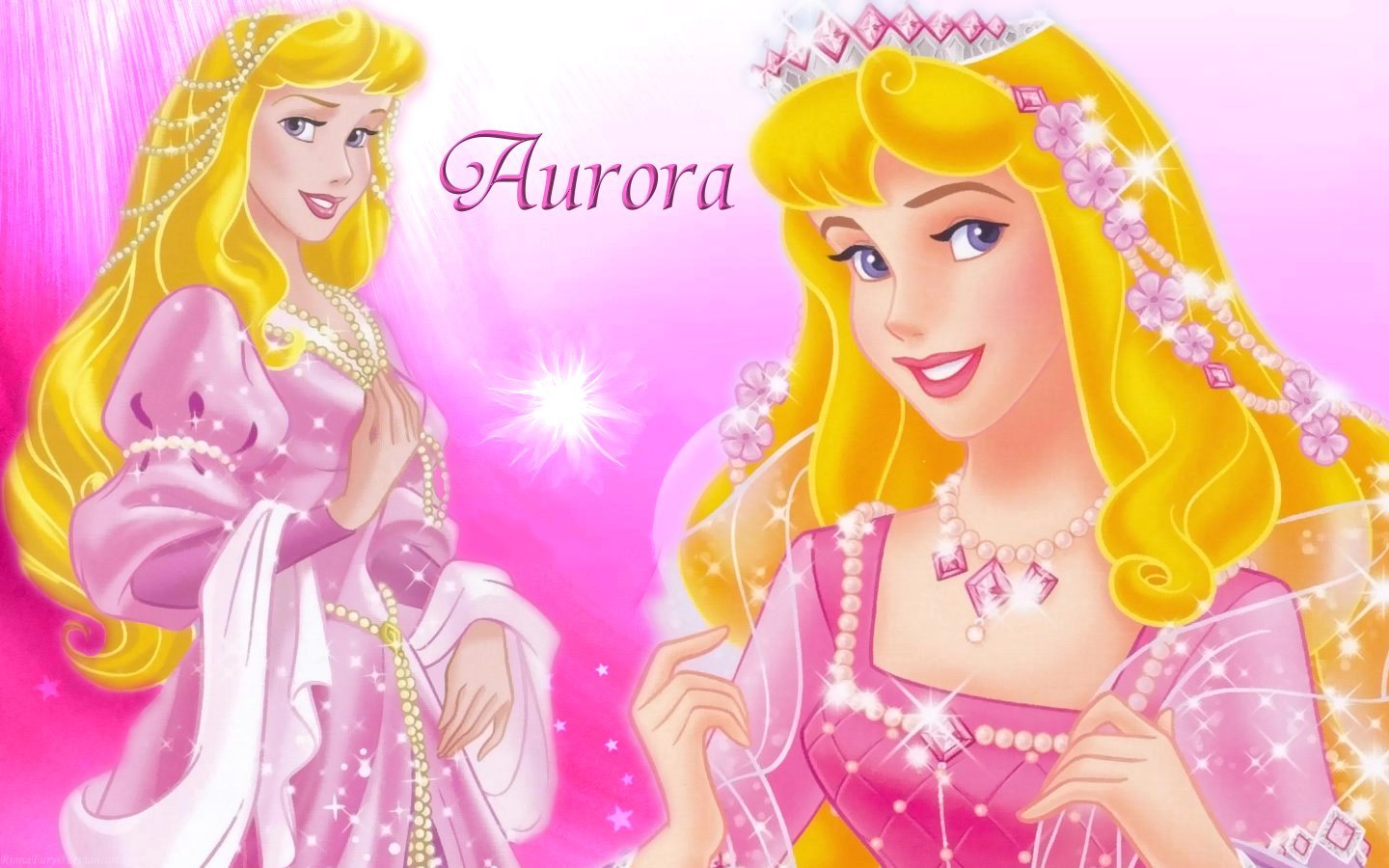 fond d'écran princesse aurore,poupée,rose,dessin animé,barbie,personnage fictif