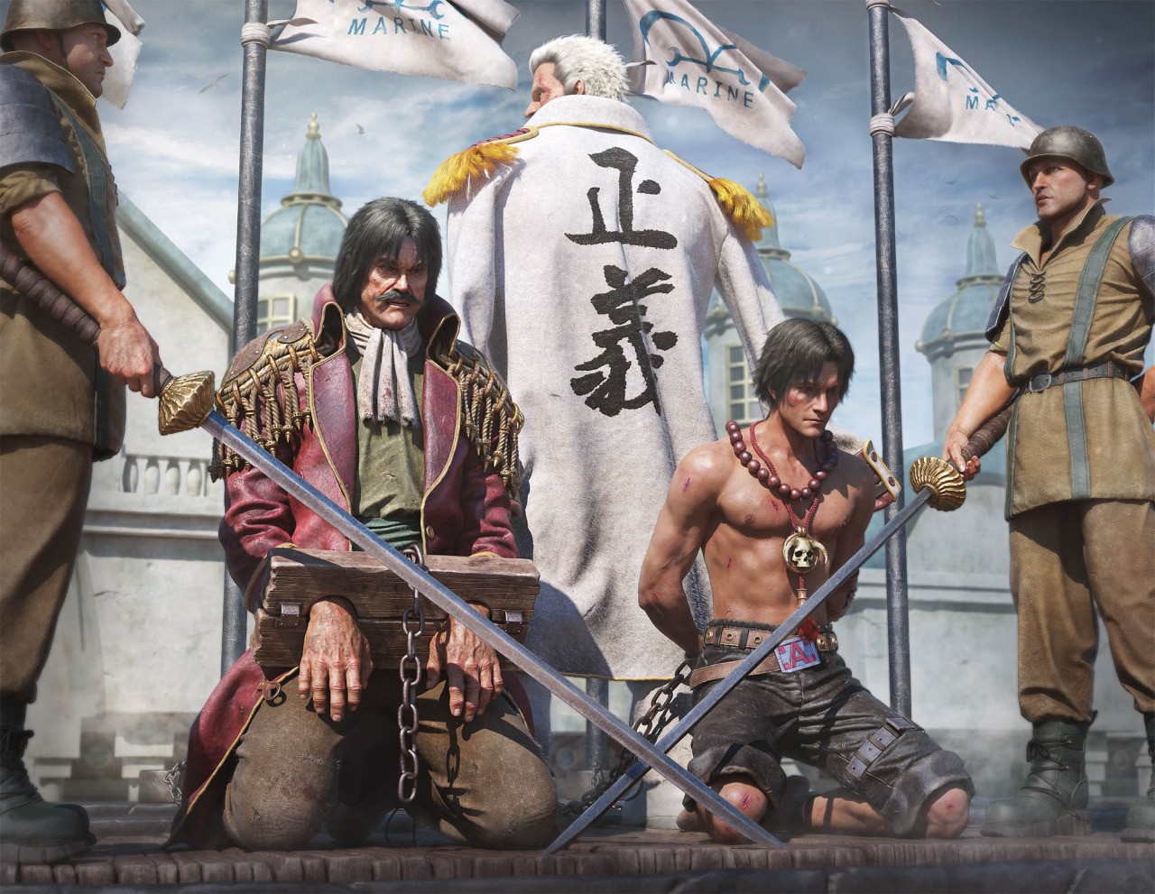 gol d roger wallpaper,poster,rebellion,samurai,movie