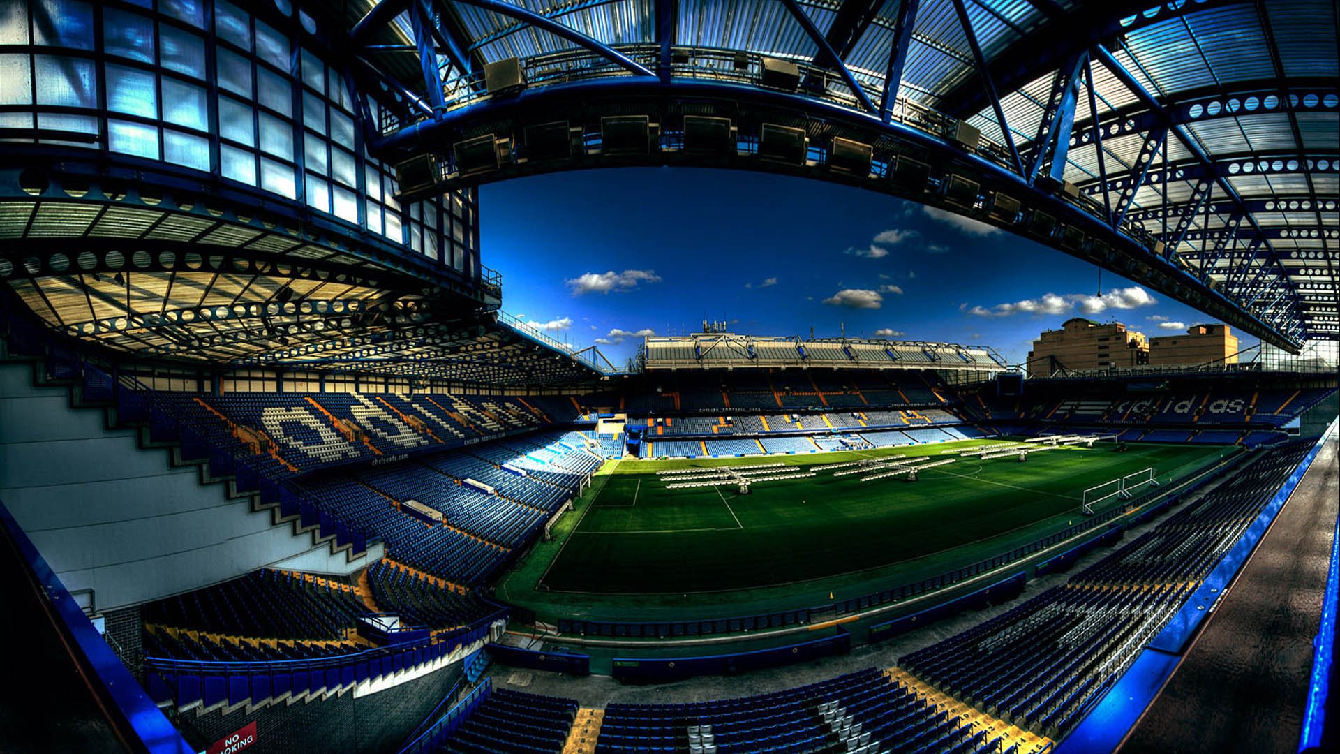 fondo de pantalla de stamford bridge,estadio,estadio de fútbol específico,arquitectura,fotografía,cielo