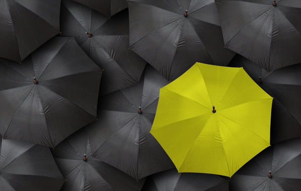 papier peint parapluie jaune,parapluie,origami,conception,architecture,art