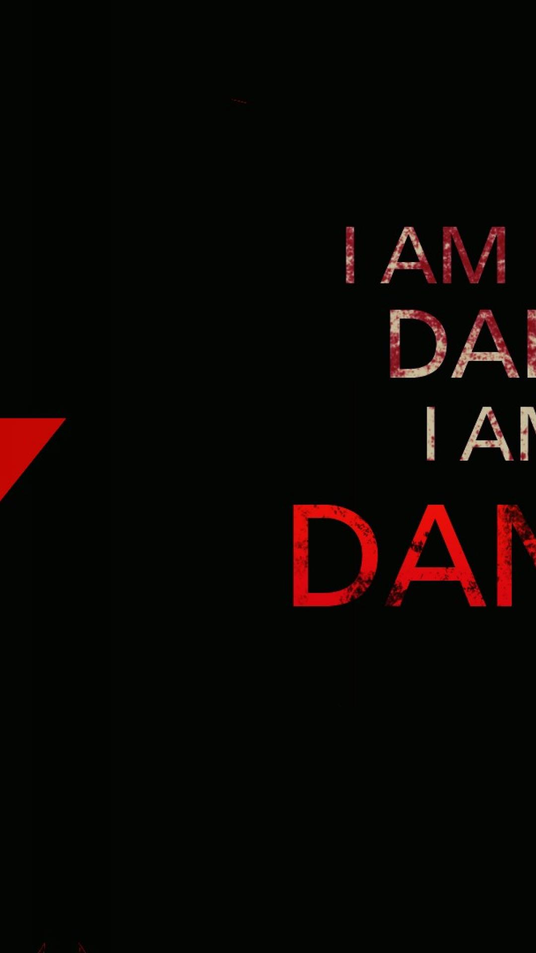 danger wallpaper hd for mobile,red,black,font,text,darkness