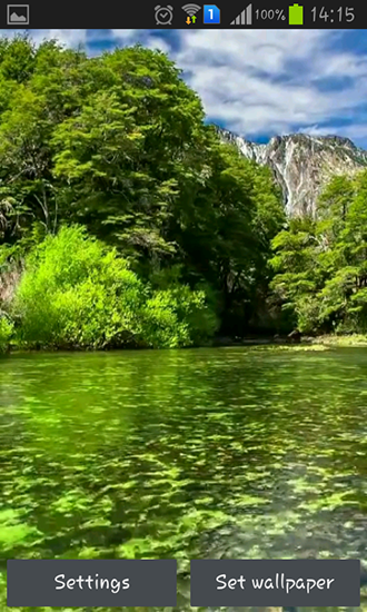 강 라이브 배경 화면,자연 경관,자연,수자원,물,초록