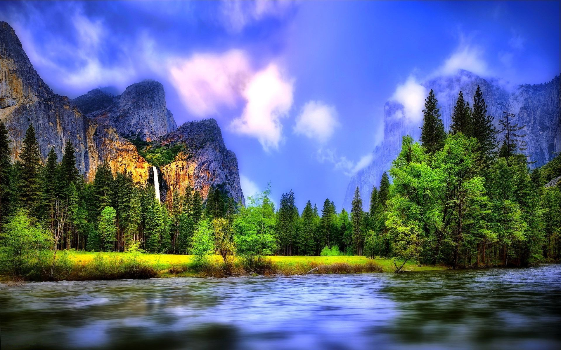 río de pantalla en vivo,paisaje natural,naturaleza,cielo,reflexión,agua