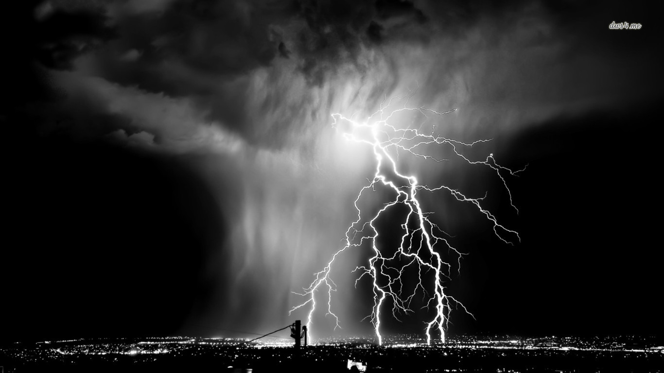 fondo de pantalla de rayo negro,trueno,tormenta,relámpago,cielo,naturaleza