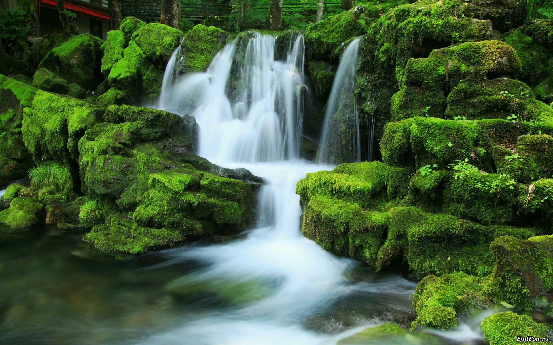 wasserfall live wallpaper hd,wasserfall,wasservorräte,gewässer,natürliche landschaft,natur