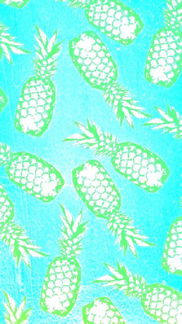 cute wallpaper for home screen,aqua,pattern,pineapple,turquoise,design