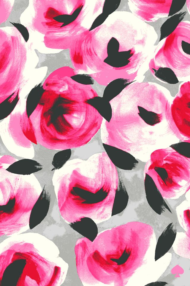 ケイトスペードの電話の壁紙,ピンク,パターン,花弁,設計,繊維