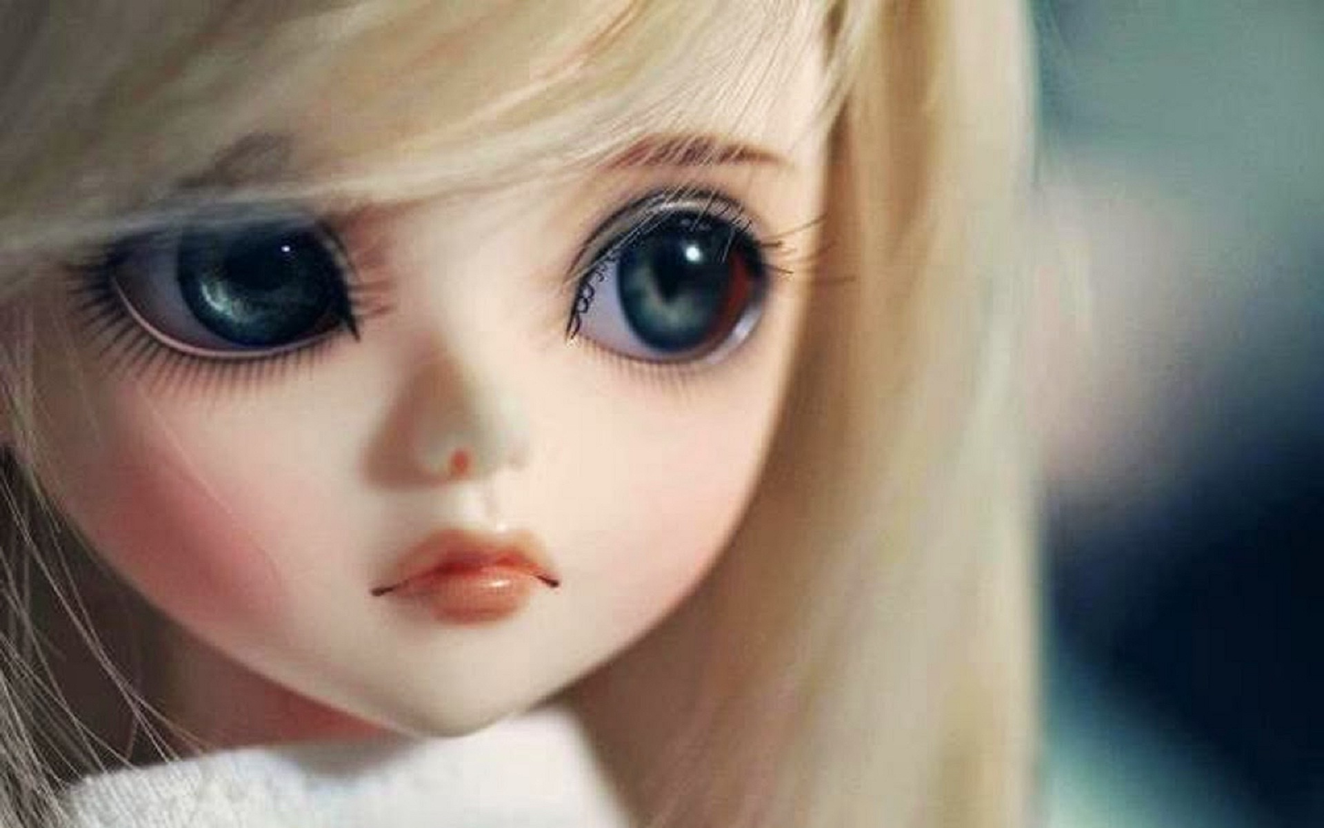 pretty doll wallpaper,doll,face,hair,toy,lip