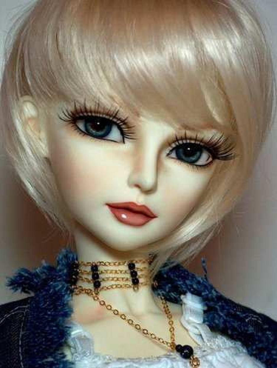 latest doll wallpaper,hair,doll,face,wig,toy