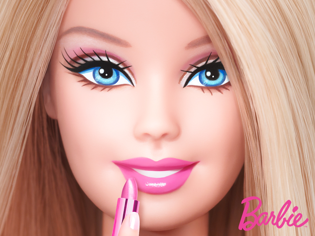 barbie pictures for wallpaper,face,hair,lip,eyebrow,pink