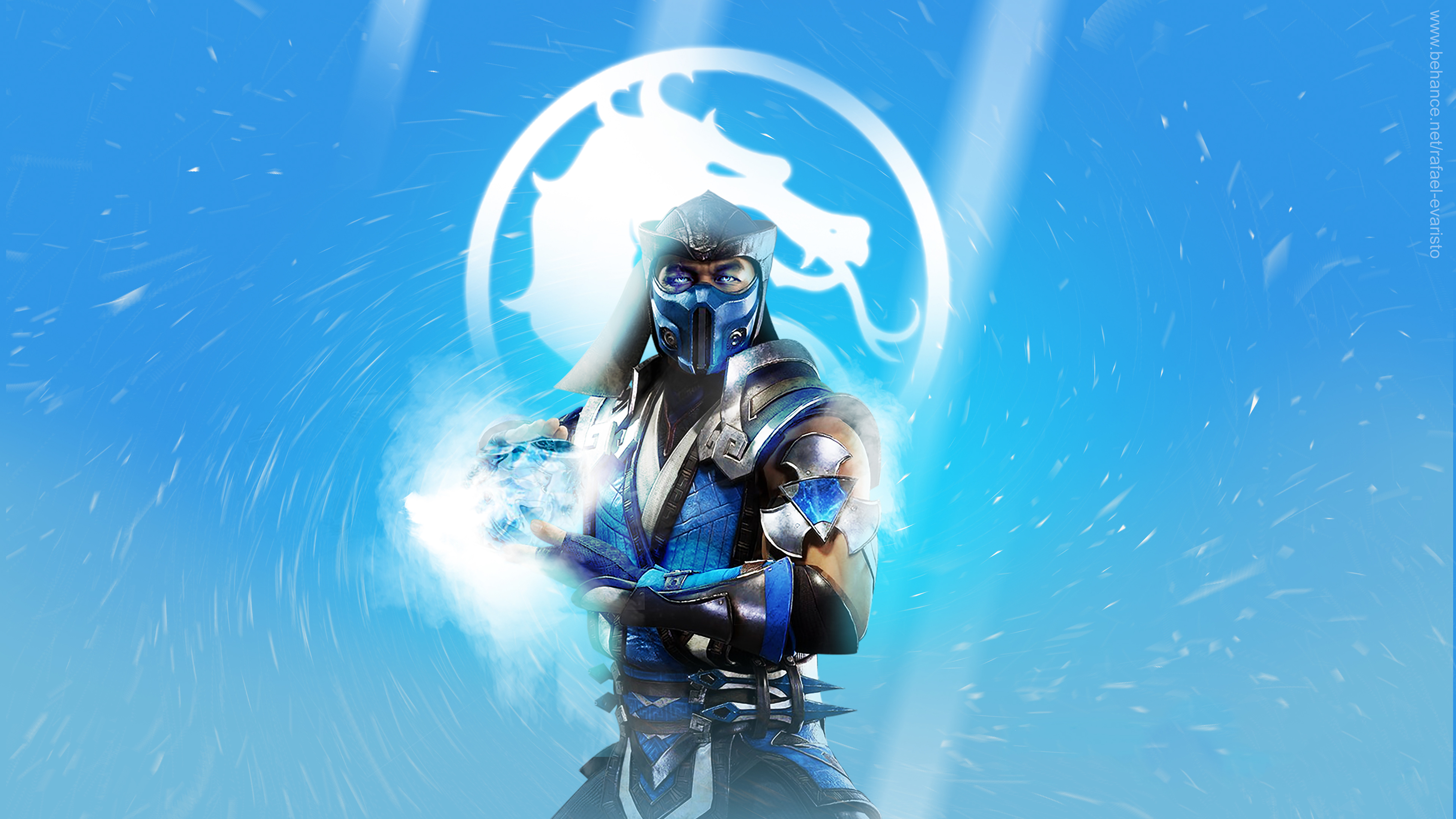 mortal kombat sub zero wallpaper,gerätetauchen,cg kunstwerk,erfundener charakter,spiele,grafikdesign