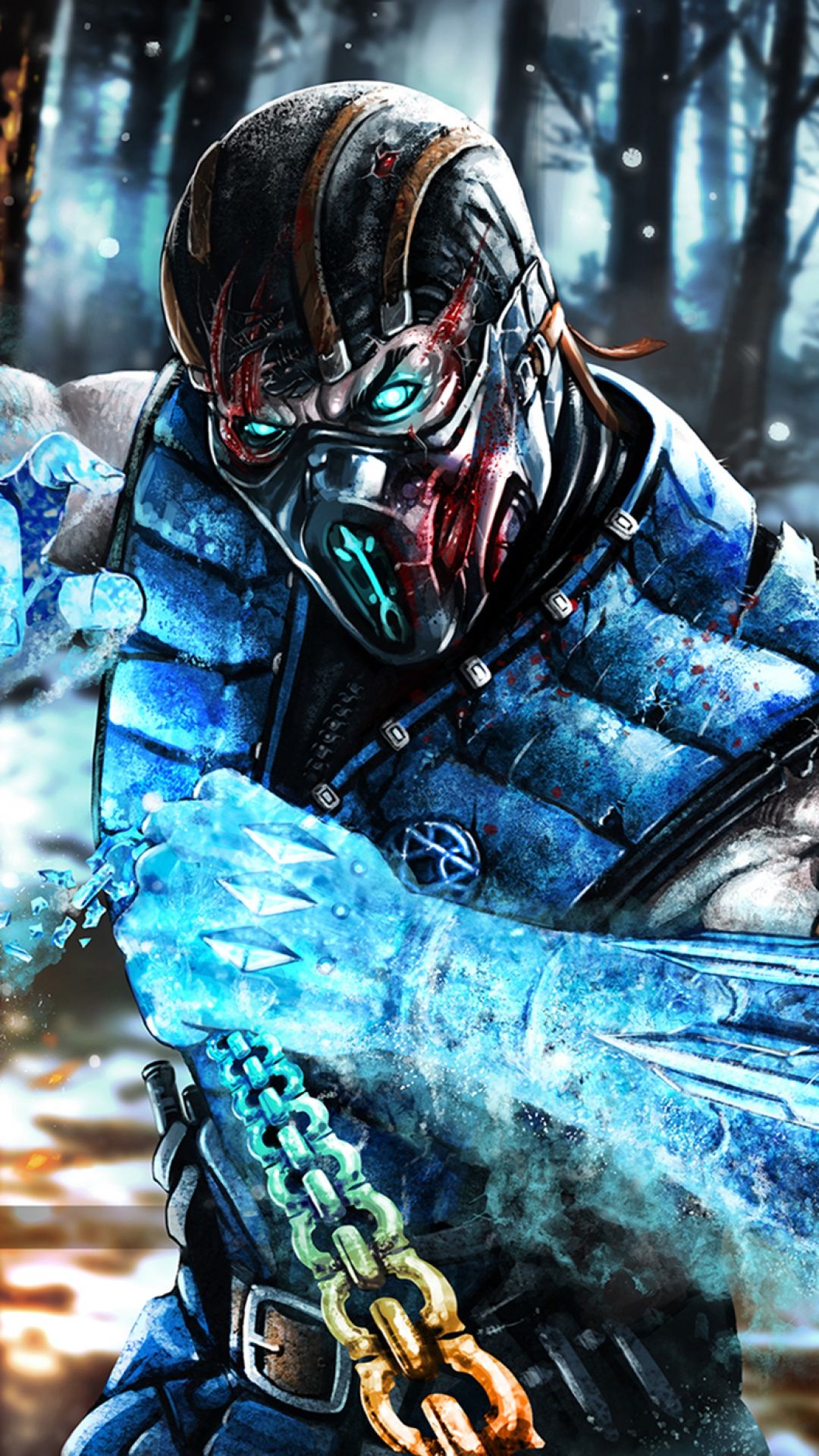 치명적인 kombat sub zero 바탕 화면,액션 어드벤처 게임,pc 게임,계략,소설 속의 인물,cg 삽화