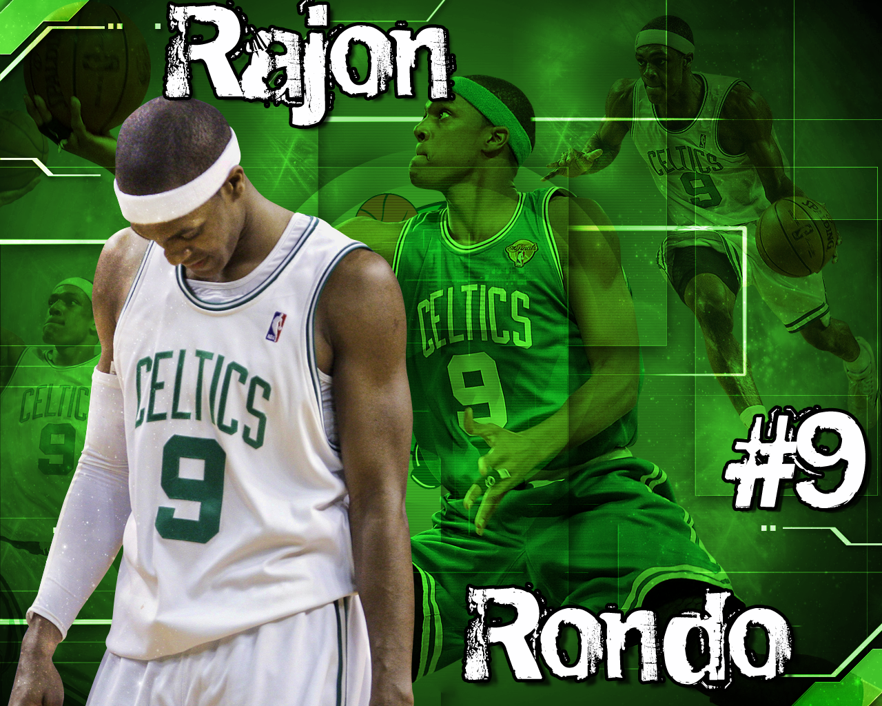 rajon rondo wallpaper,jersey,sportswear,green,basketball,team sport