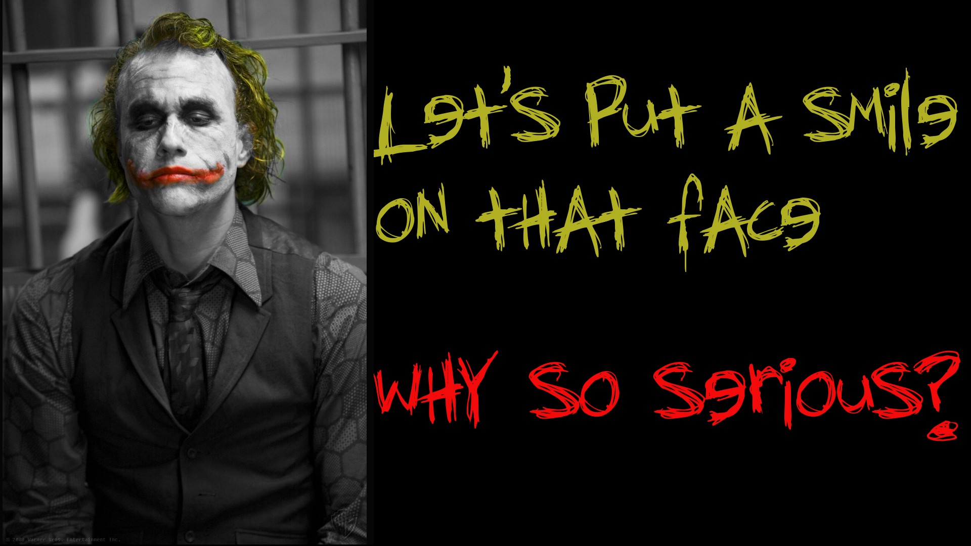 joker wallpaper warum so ernst,joker,superschurke,text,kopf,erfundener charakter